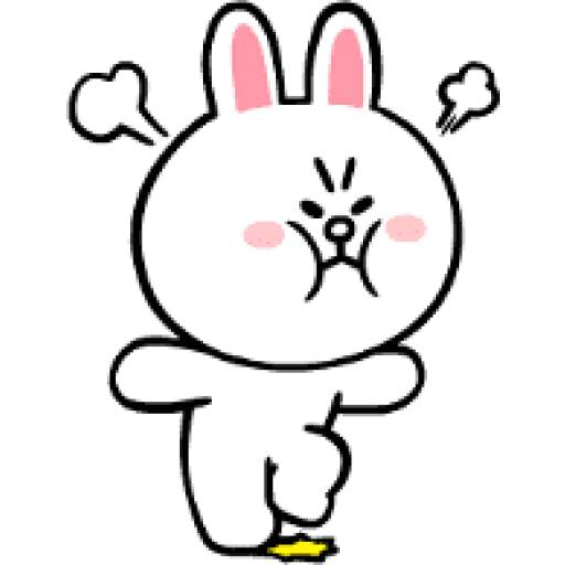 Набор стикеров Brown & Cony II для WhatsApp 15