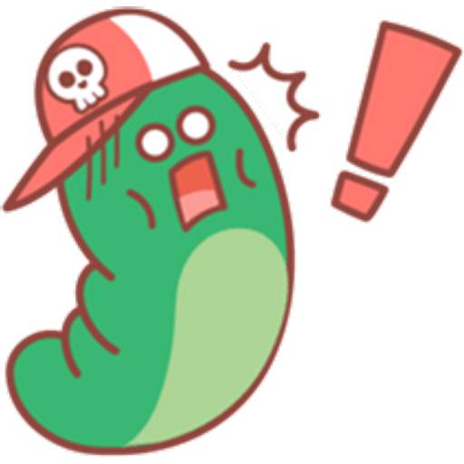 Набор стикеров BROWN HalloweenP.1 для WhatsApp 1