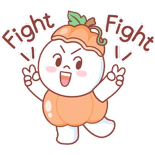 Набор стикеров BROWN HalloweenP.1 для WhatsApp 13