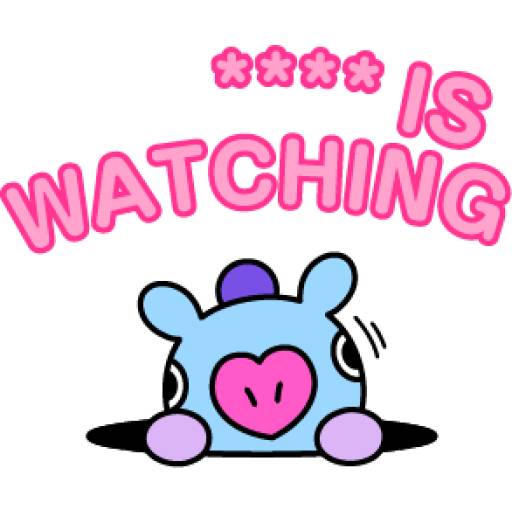 Набор стикеров BT21 Custom Part 2 для WhatsApp 1