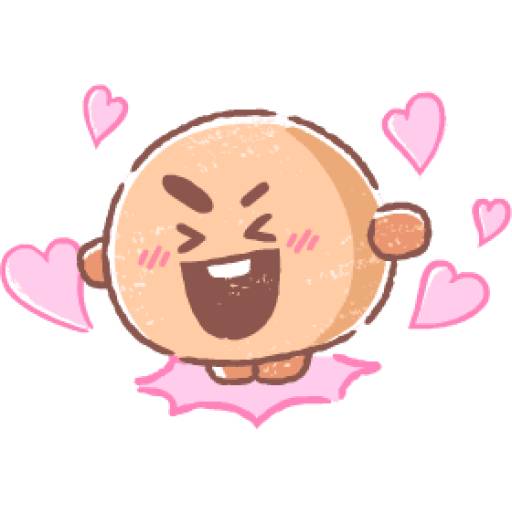 Набор стикеров BT21 Custom Part 2 для WhatsApp 20