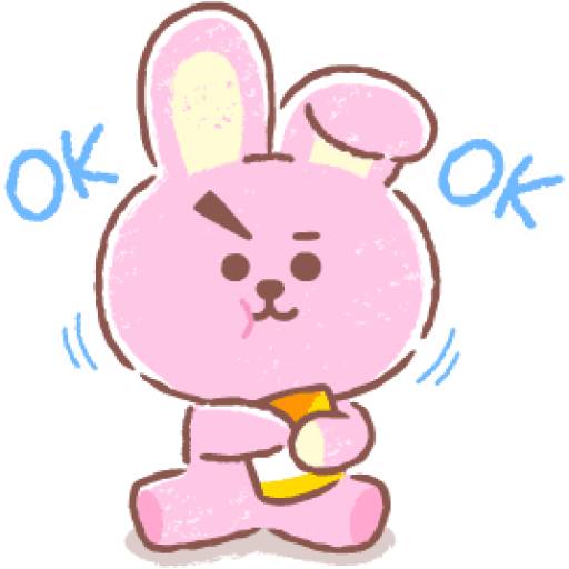 Набор стикеров BT21 Custom Part 2 для WhatsApp 22