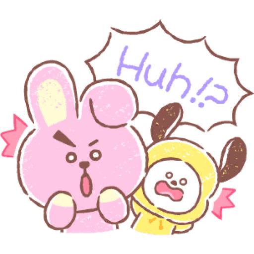 Набор стикеров BT21 Custom Part 2 для WhatsApp 24