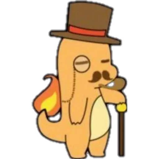 Набор стикеров Charmander для WhatsApp 11