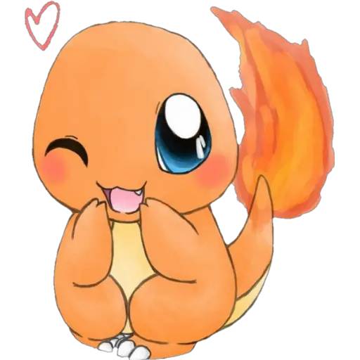 Набор стикеров Charmander для WhatsApp 13