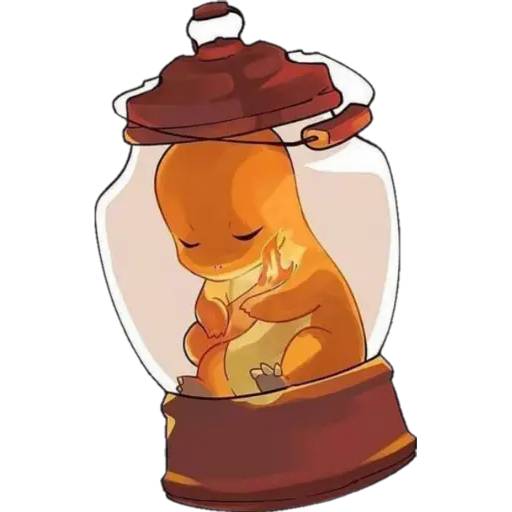 Набор стикеров Charmander для WhatsApp 15