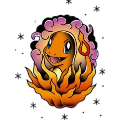 Набор стикеров Charmander для WhatsApp 18