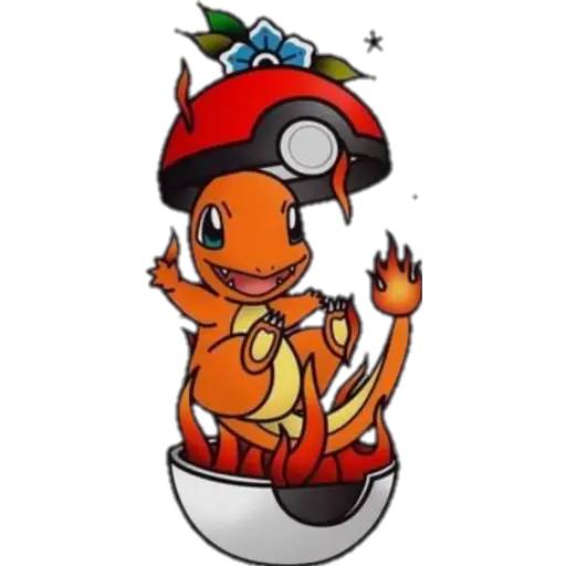 Набор стикеров Charmander для WhatsApp 19