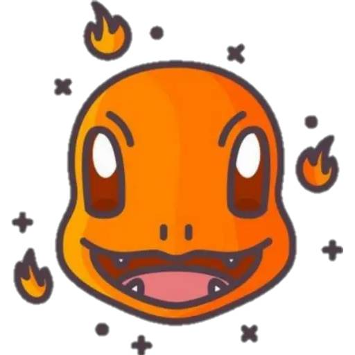 Набор стикеров Charmander для WhatsApp 24