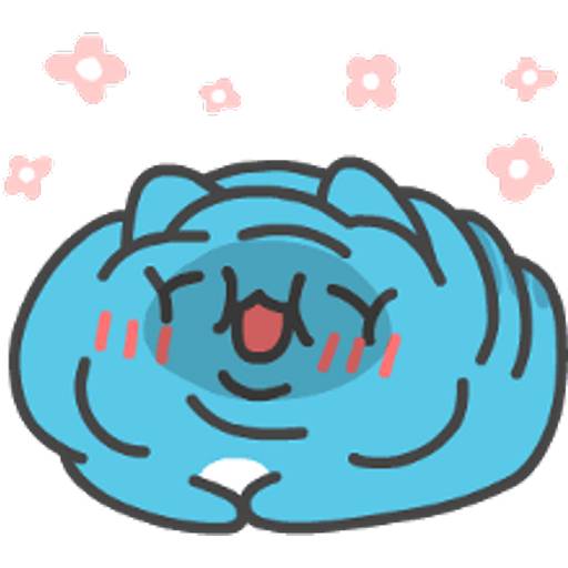 Набор стикеров 貓貓蟲咖波-奇怪表情篇 для WhatsApp 1