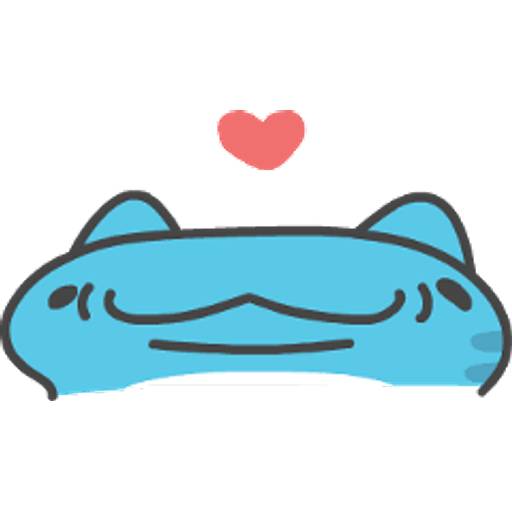 Набор стикеров 貓貓蟲咖波-奇怪表情篇 для WhatsApp 14