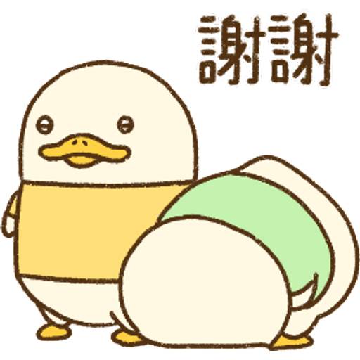 Набор стикеров duckoo для WhatsApp 3