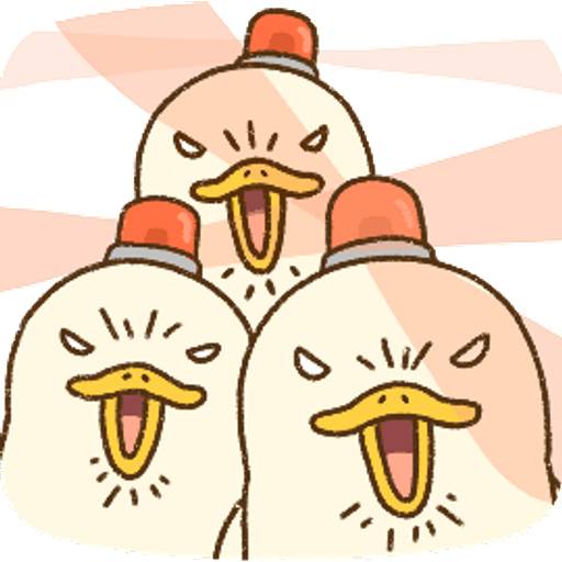 Набор стикеров duckoo для WhatsApp 4