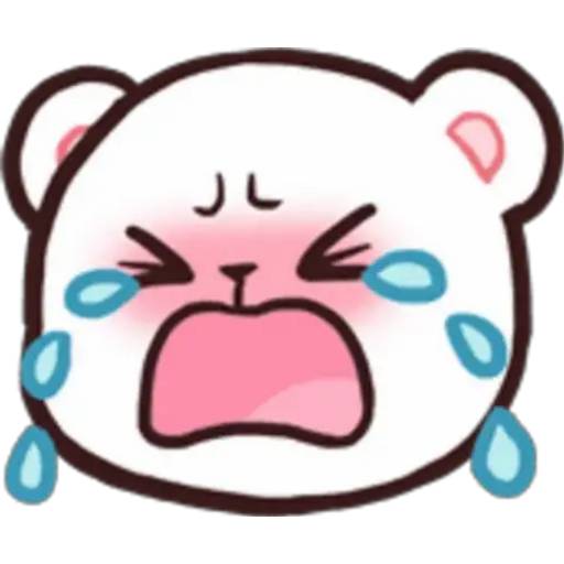 Набор стикеров 🍭Emote Milk and Mocha byYessy для WhatsApp 14