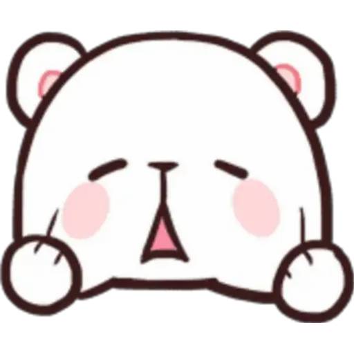 Набор стикеров 🍭Emote Milk and Mocha byYessy для WhatsApp 15