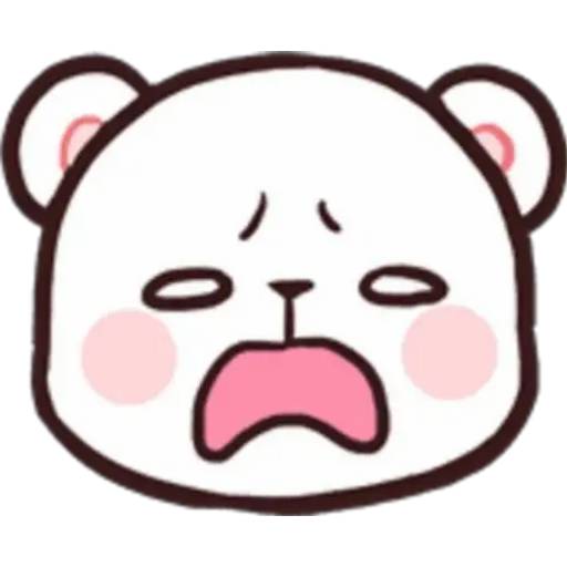 Набор стикеров 🍭Emote Milk and Mocha byYessy для WhatsApp 17