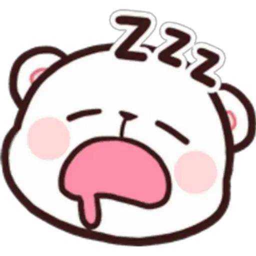 Набор стикеров 🍭Emote Milk and Mocha byYessy для WhatsApp 18