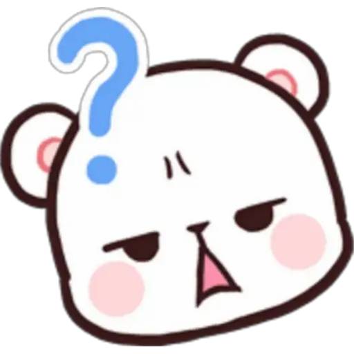 Набор стикеров 🍭Emote Milk and Mocha byYessy для WhatsApp 20