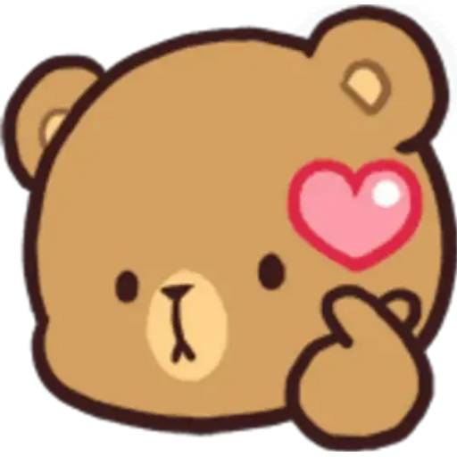 Набор стикеров 🍭Emote Milk and Mocha byYessy для WhatsApp 21