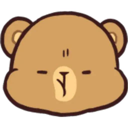 Набор стикеров 🍭Emote Milk and Mocha byYessy для WhatsApp 22