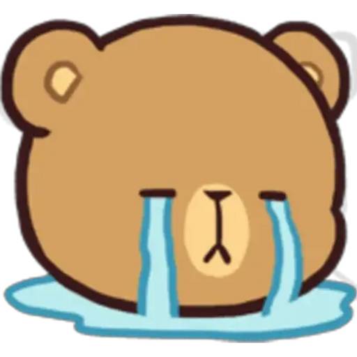 Набор стикеров 🍭Emote Milk and Mocha byYessy для WhatsApp 25