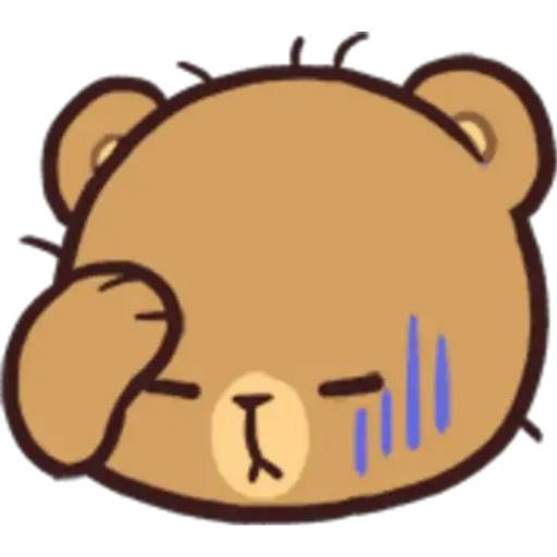 Набор стикеров 🍭Emote Milk and Mocha byYessy для WhatsApp 26