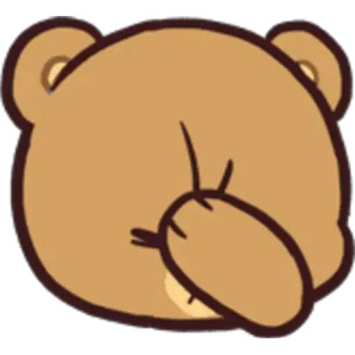 Набор стикеров 🍭Emote Milk and Mocha byYessy для WhatsApp 27