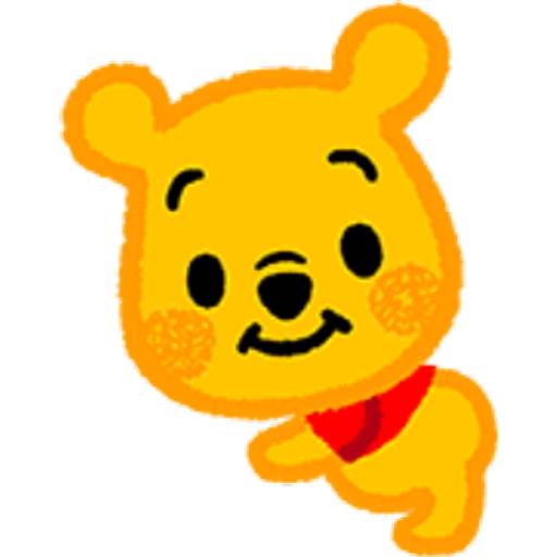 Набор стикеров 🍯Emoticones Whinnie Pooh🍯 для WhatsApp 13