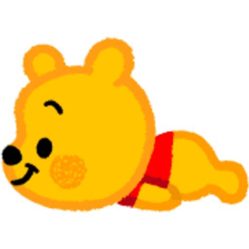 Набор стикеров 🍯Emoticones Whinnie Pooh🍯 для WhatsApp 16