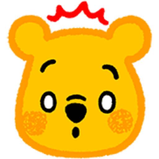 Набор стикеров 🍯Emoticones Whinnie Pooh🍯 для WhatsApp 3