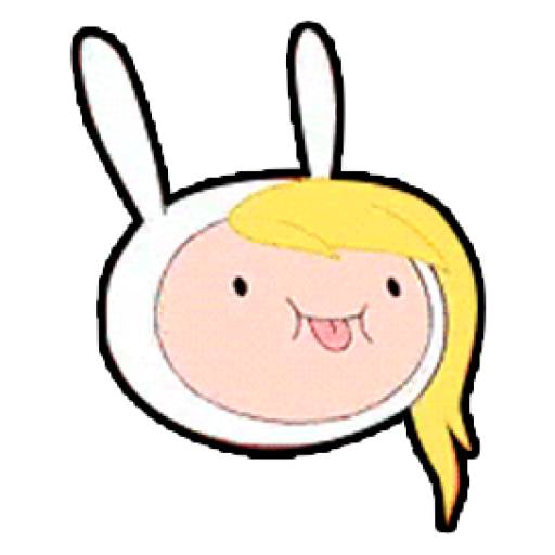 Набор стикеров Fionna The Human (Adventure Time) для WhatsApp 25