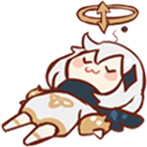 Набор стикеров Genshin1 для WhatsApp 21