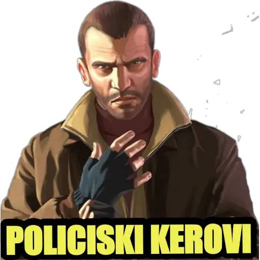 Набор стикеров GTA STICKERI для WhatsApp 24