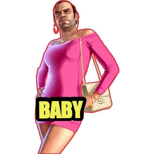 Набор стикеров GTA STICKERI для WhatsApp 25