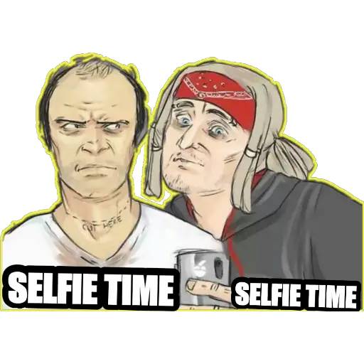 Набор стикеров GTA STICKERI для WhatsApp 29