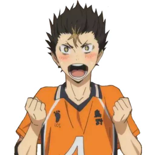 Набор стикеров Haikyuu для WhatsApp 11