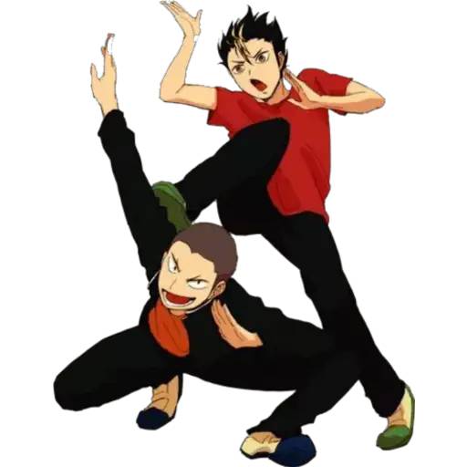 Набор стикеров Haikyuu для WhatsApp 14