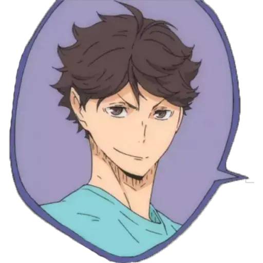 Набор стикеров Haikyuu для WhatsApp 16