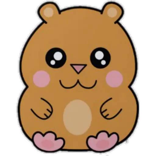Набор стикеров ✳️Hamster🐭love✳️ для WhatsApp 21