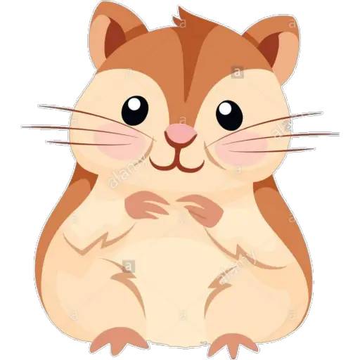 Набор стикеров ✳️Hamster🐭love✳️ для WhatsApp 23