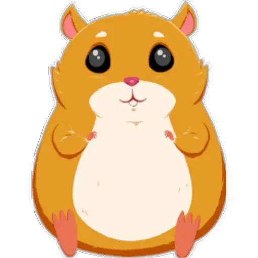 Набор стикеров ✳️Hamster🐭love✳️ для WhatsApp 25