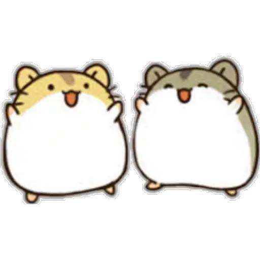 Набор стикеров ✳️Hamster🐭love✳️ для WhatsApp 27