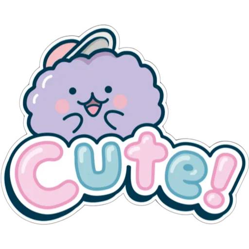 Набор стикеров Kawaii Doodles для WhatsApp 1