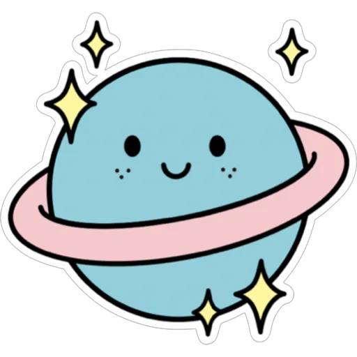 Набор стикеров Kawaii Doodles для WhatsApp 17