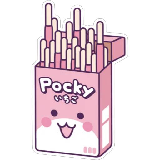 Набор стикеров Kawaii Doodles для WhatsApp 19