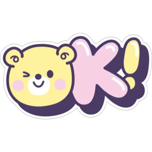 Набор стикеров Kawaii Doodles для WhatsApp 2