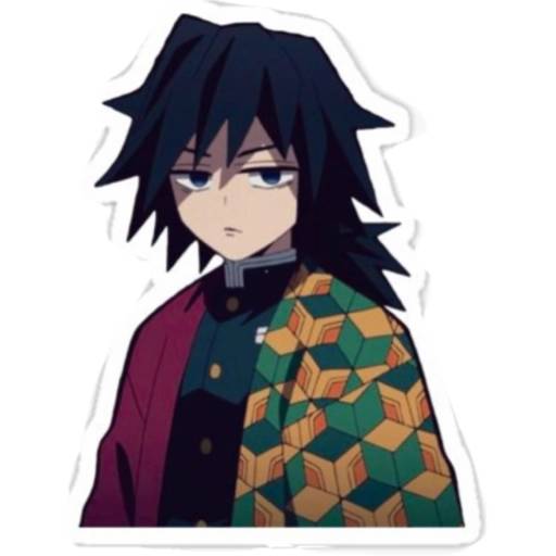 Набор стикеров Kimetsu Pack 1 для WhatsApp 16