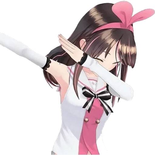 Набор стикеров Kizuna Ai #2 для WhatsApp 1