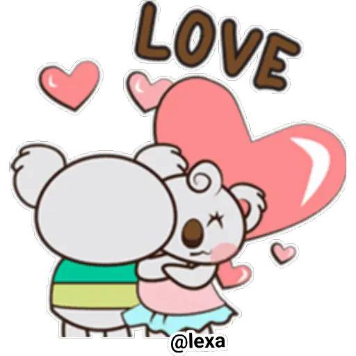 Набор стикеров ➖🐨 Little Koala 🐨 ➖ для WhatsApp 1