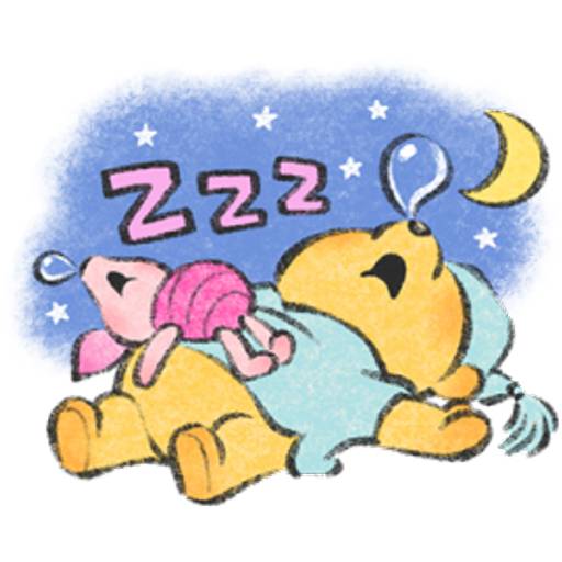 Набор стикеров Lommy維尼P.1 для WhatsApp 1